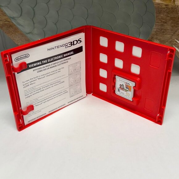 Nintendo 3DS Mario & Luigi Paper Jam Cartridge, Case and Instruction Booklet - Picture 3 of 5